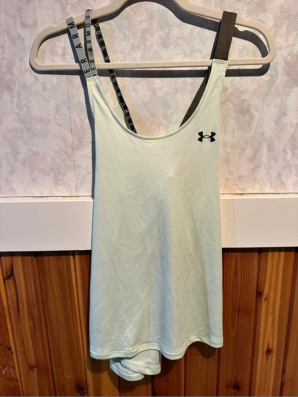 Under Armour Women'Small UA Lockertag Wordmark Tank light Green Small
